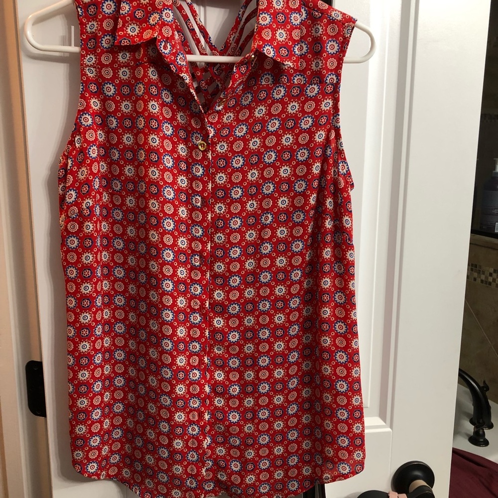 Zac and Rachel collard tank